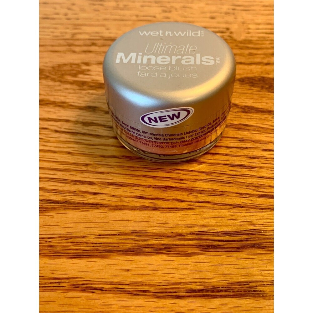 Wet n Wild Ultimate Minerals Loose Blush  #168 Rose Shimmer SEALED Blush Highlit